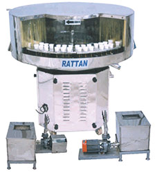 Semi-Automatic Rotary Bottle Washing Machine
